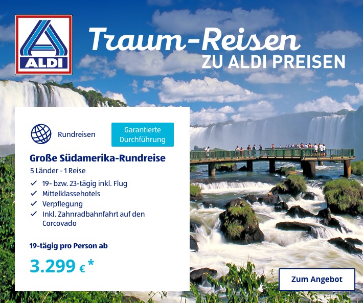Große Südamerika-Rundreise