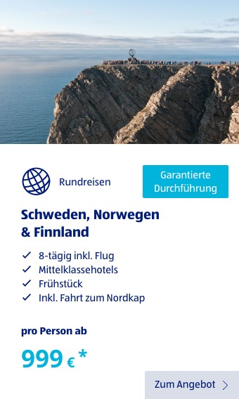 Schweden, Norwegen & Finnland
