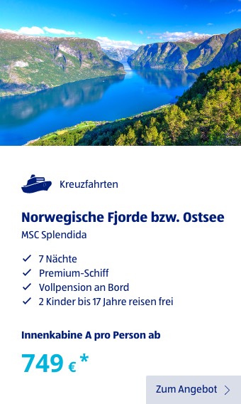 Norwegische Fjorde bzw. Ostsee