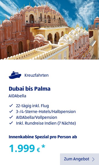 Dubai bis Palma