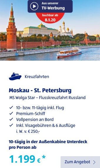 Moskau - St. Petersburg
