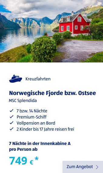 Norwegische Fjorde bzw. Ostsee