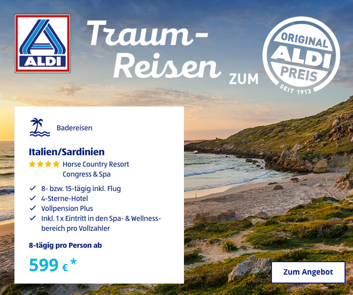 Traum-Reisen zum ALDI Preis
