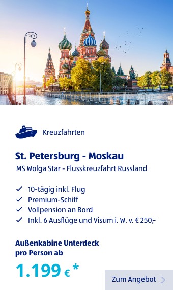 St. Petersburg - Moskau