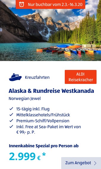 Alaska & Rundreise Westkanada