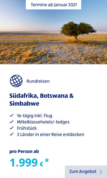 Südafrika, Botswana & Simbabwe