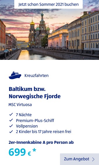 Baltikum bzw. Norwegische Fjorde