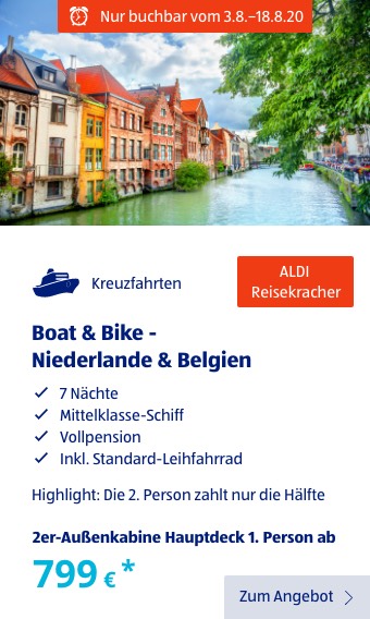 Boat & Bike - Niederlande & Belgien