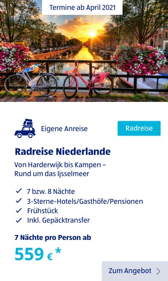 Radreise Niederlande