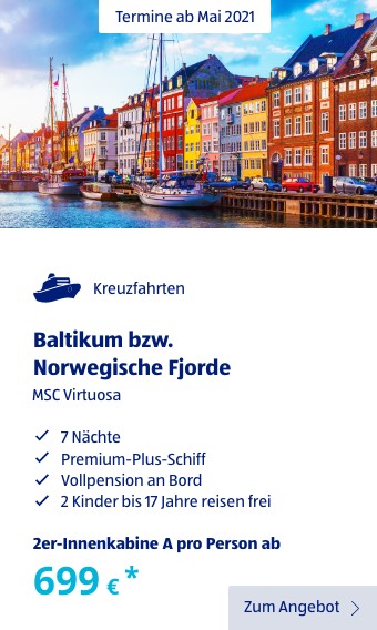 Baltikum bzw. Norwegische Fjorde